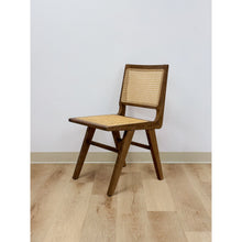 Load image into Gallery viewer, Safavieh Couture Cane Two Tone Accent Chair Coastal Like New