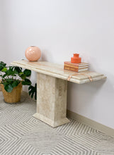 Load image into Gallery viewer, Tessellated Stone Console Table