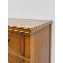 Load image into Gallery viewer, Vintage Dresser Drexel Transitional MCM Nine Drawer Lowboy Brass Handles