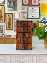 Load image into Gallery viewer, Burnt Bamboo Chest of Drawers