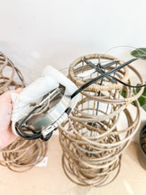 Load image into Gallery viewer, Hanging Rattan Light