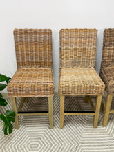 Load image into Gallery viewer, Set of 4 Woven Barstools