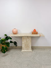 Load image into Gallery viewer, Tessellated Stone Console Table