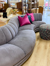 Load image into Gallery viewer, Vintage Serpentine Bernhardt Sofa