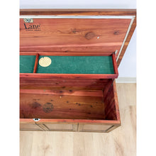 Load image into Gallery viewer, Lane Altavista MCM Blanket Chest End of Bed Bench Vintage Cedar Interior Mid Mod