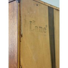 Load image into Gallery viewer, Vintage Lane MCM Hutch Rhythm Cane Door Bookcase Display China Cabinet Shelving