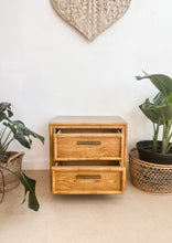 Load image into Gallery viewer, Single Faux Bamboo Nightstand
