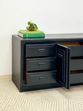 Load image into Gallery viewer, Black Stanley 9 Drawer Dresser