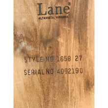 Load image into Gallery viewer, Vintage Lane Altavista Walnut Coffee Table MCM Square Blonde Wood Round Edges