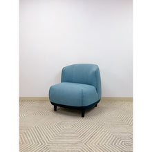Load image into Gallery viewer, Costal Modern Blue Upholstered Accent Chair Living Room Bedroom Comfortable