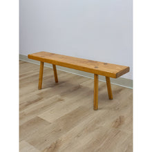 Load image into Gallery viewer, Hagerty Handmade Pine Bench Rustic Colonial Farmhouse Vintage Entryway Seating