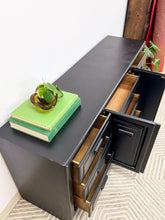 Load image into Gallery viewer, Black Stanley 9 Drawer Dresser
