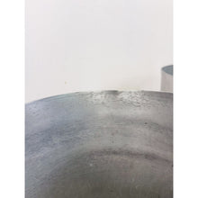 Load image into Gallery viewer, Vintage Round Chrome Oversized Planter Pair MCM Mid-Century Modern Chic