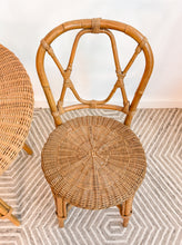 Load image into Gallery viewer, Wicker Bistro Set