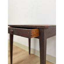 Load image into Gallery viewer, Antique Rustic Distressed Walnut End Table Vintage Accent Side Table