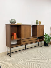 Load image into Gallery viewer, Mid Century Room Divider Shelf