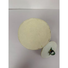 Load image into Gallery viewer, Studio Pottery Jar Lid Vine Leaf Design Handcrafted Ceramic Cookie Jar