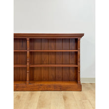 Load image into Gallery viewer, 1 of 1 Handmade Burlwood MCM Double Sided Shelf Room Divider 12 ft Extra Long