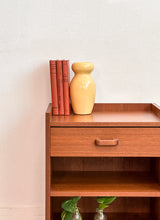 Load image into Gallery viewer, Danish Teak Rolling Side Table