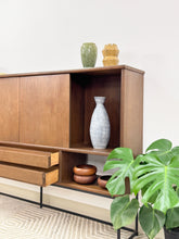 Load image into Gallery viewer, Mid Century Room Divider Shelf