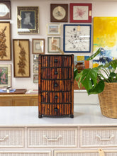 Load image into Gallery viewer, Burnt Bamboo Chest of Drawers
