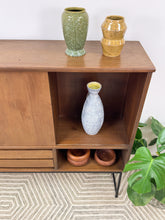 Load image into Gallery viewer, Mid Century Room Divider Shelf