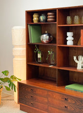 Load image into Gallery viewer, Danish Mid Century Modern Rosewood Shelf unit