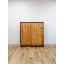 Load image into Gallery viewer, Vintage MCM Solid Walnut Four Shelf Bookcase Shallow Display MidCentury Shelving