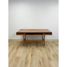 Load image into Gallery viewer, Peter Lovig Nielsen MCM Desk Folding Top Shelving Rare Danish Modern Office Desk