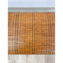 Load image into Gallery viewer, French Style Bentwood Rattan Woven Bench Vintage MCM 1960s Accent Boho Design