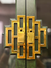 Load image into Gallery viewer, Green Chinoiserie Curio Cabinet