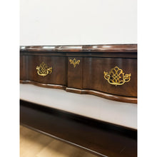 Load image into Gallery viewer, Vintage Console Table Harden Traditional Brass Pulls Hall Entry Table Sofa Table