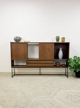 Load image into Gallery viewer, Mid Century Room Divider Shelf