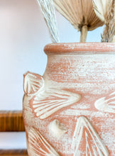 Load image into Gallery viewer, Shell Imprinted Terracotta Vase
