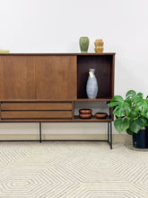 Load image into Gallery viewer, Mid Century Room Divider Shelf