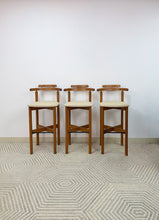 Load image into Gallery viewer, Set of 3 Findahls Møbelfabrik Barstools