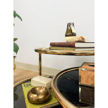 Load image into Gallery viewer, Milo Baughman Style Tubular Chrome Swivel Coffee Table Smokey Glass MCM