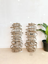 Load image into Gallery viewer, Hanging Rattan Light