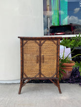 Load image into Gallery viewer, Burnt Bamboo Cabinet