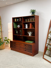 Load image into Gallery viewer, Danish Mid Century Modern Rosewood Shelf unit