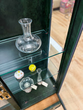 Load image into Gallery viewer, Green Chinoiserie Curio Cabinet