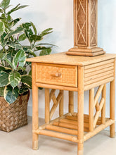 Load image into Gallery viewer, Single Rattan Side Table
