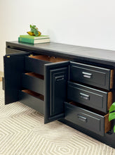 Load image into Gallery viewer, Black Stanley 9 Drawer Dresser