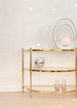 Load image into Gallery viewer, Arched Brass Console Table
