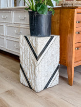 Load image into Gallery viewer, Tessellated Stone Side Table