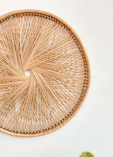 Load image into Gallery viewer, Sunburst Wicker Wall Hanging
