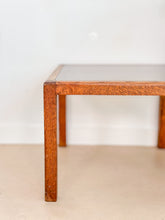 Load image into Gallery viewer, Mid Century Smoky Glass Side Table