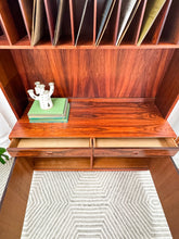 Load image into Gallery viewer, Danish Rosewood Wall Shelf Unit