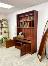Load image into Gallery viewer, Danish Rosewood Wall Shelf Unit