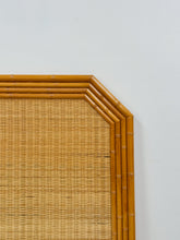 Load image into Gallery viewer, Queen Bamboo and Wicker Headboard